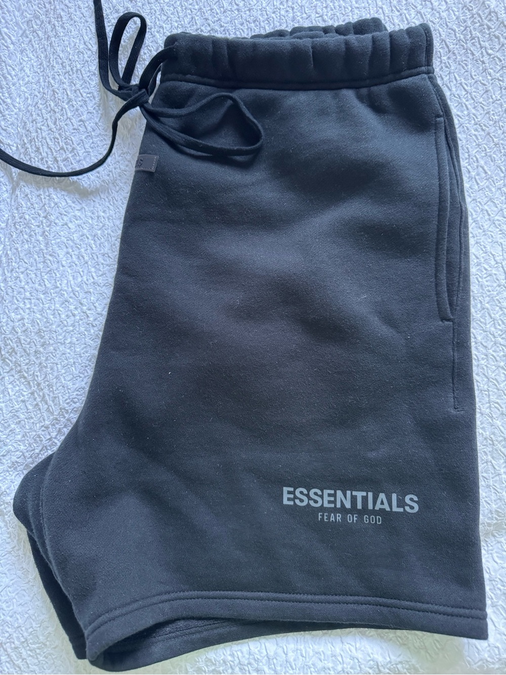 Fear of God Essentials Black Men's Sweatshorts